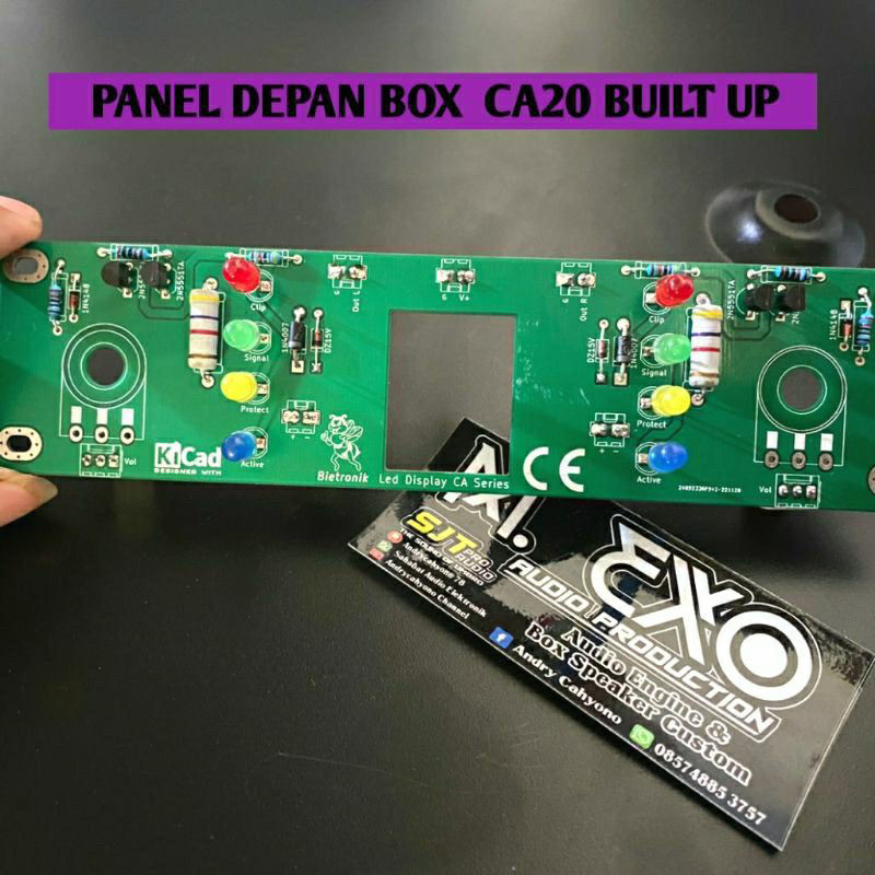 Kit Panel Depan Box Ca 20 Double Layer