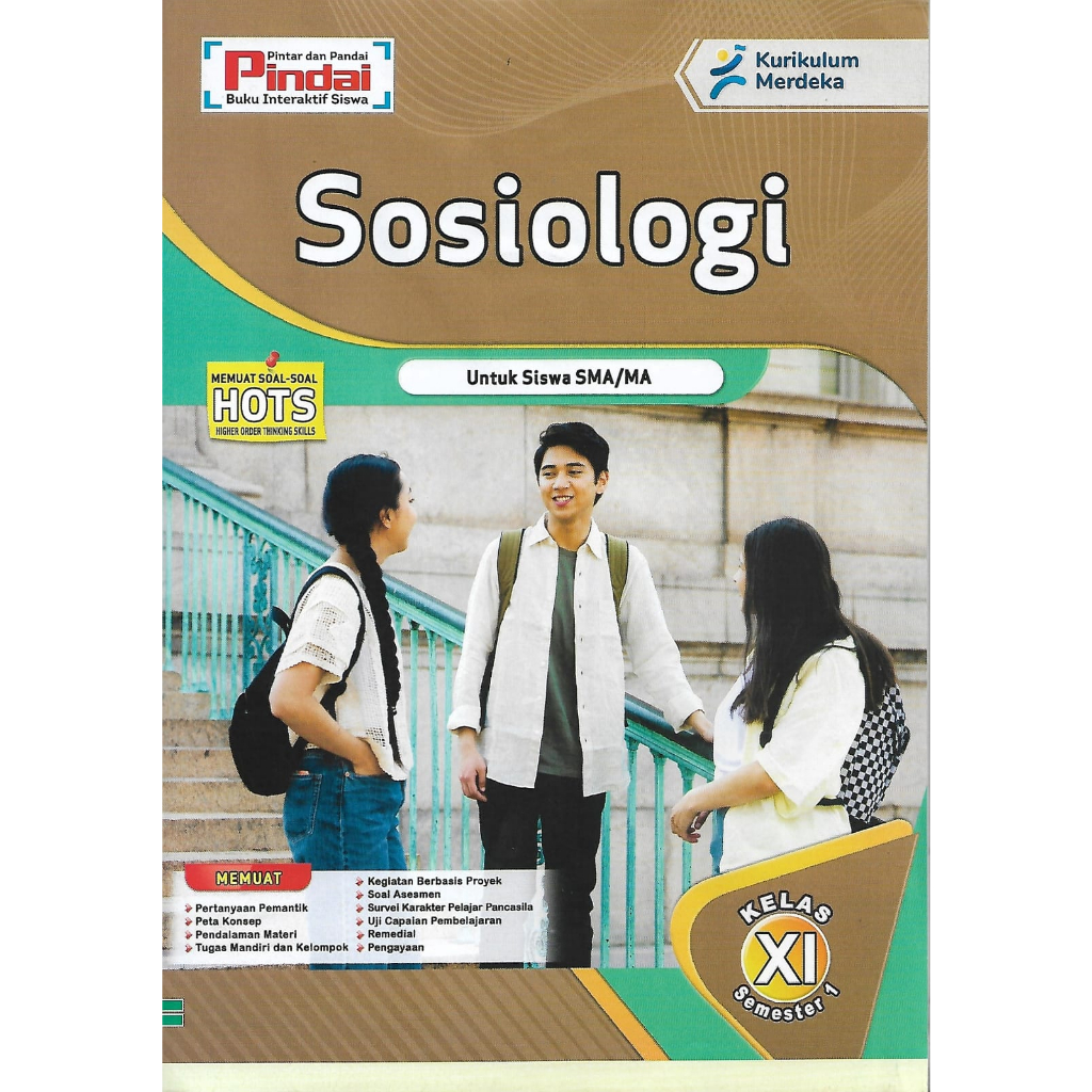 Buku LKS Sosiologi kurikulum Merdeka Kelas 11 SMA/MA Semester 1