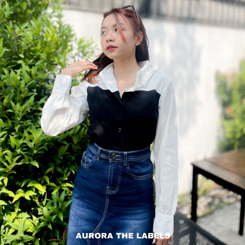 [AURORA] AMBER SHIRT / KEMEJA