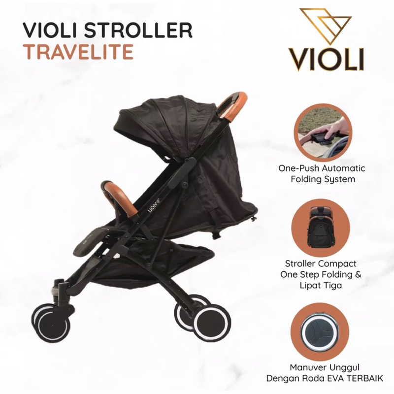 Violi Travelite stroller Preloved for Sale