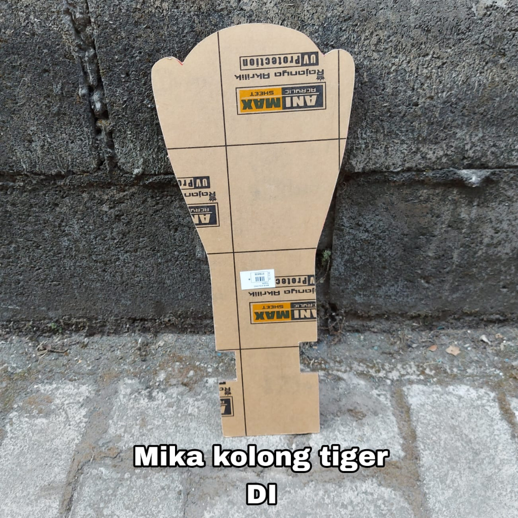 MIKA KOLONG TIGER || MIKA AKRILIK ACRYLIC KOLONG TIGER