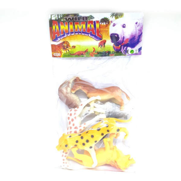 

Jual Mainan Anak Binatang Karet Wild Animal 6pcs Murah