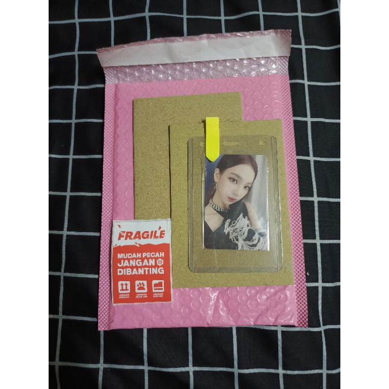 Packing Set Photocard/Packing Photocard/Amplop Photocard/Amplop Bubble/Yellowboard/Toplouder/Bubblew