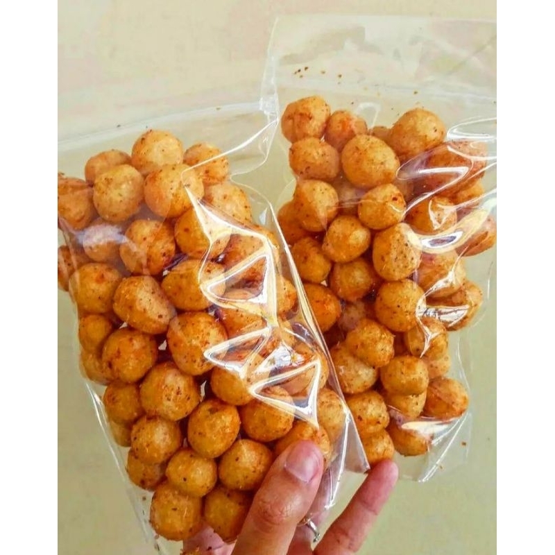 

Cimol kering pedas daun jeruk 250gr emplod Endog lewo 250gr pedas daun jeruk