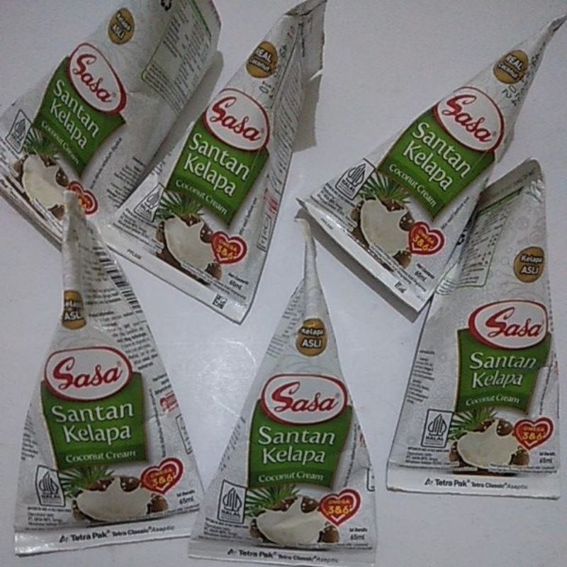 

6 santan sasa cair 65ml