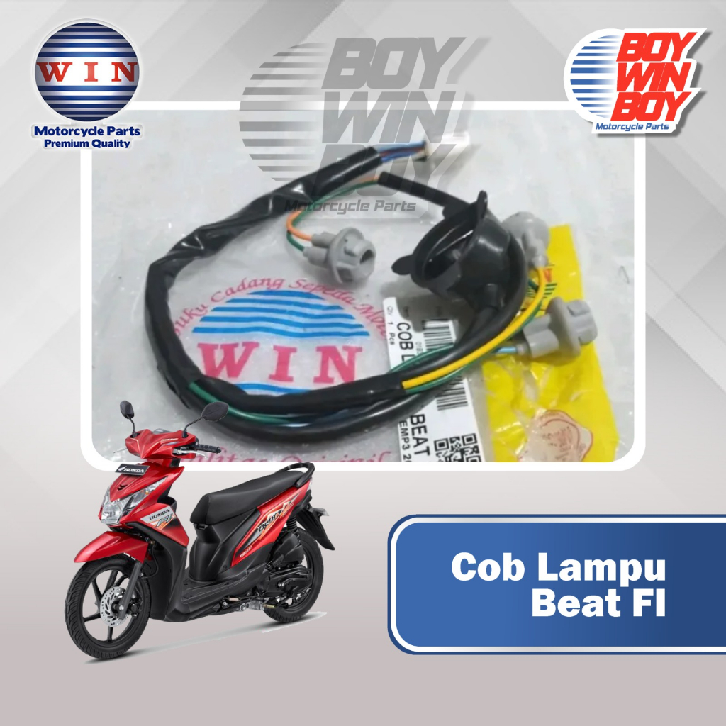 COB Lampu Depan Beat Fi Up Honda Fitting Honda Beat Fi COB Lampu Depan Set WIN