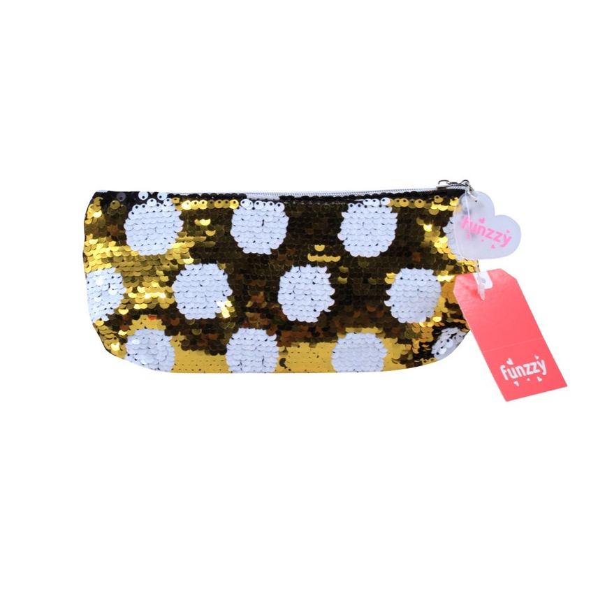 

Standard - Funzzy Pencase Polkadot (tempat pensil, pencil case, tempat alat tulis)