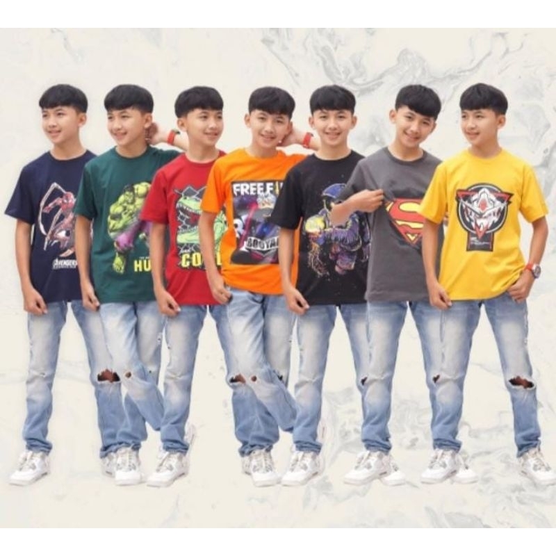 kaos anak tanggung Glamoas