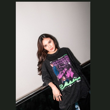[Bundling] Oversize T-Shirt Mahalini + Jam Pasir Fabula
