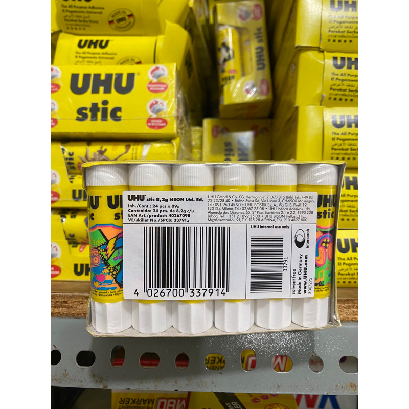

Lem UHU Stic 8.2 g (12pcs)