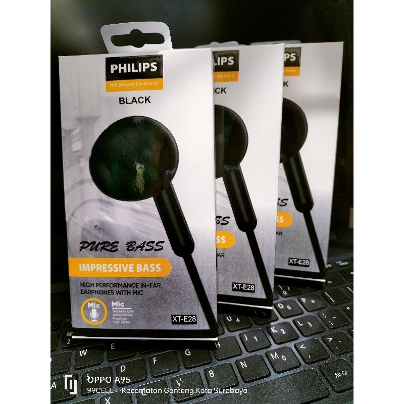 Hf handset handsfree philips kode XT-E28