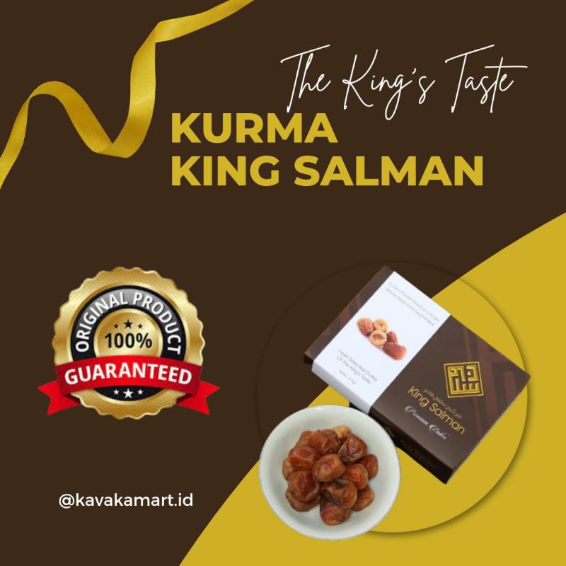 

Kurma King Salman kemasan exlusive rasa nikmat