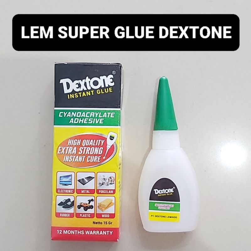 Lem Super Glue DEXTONE Cair Lem Korea Serbaguna