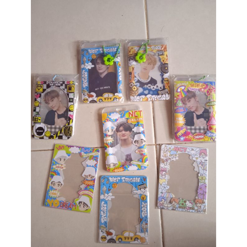 

photocard holder deco nct dream cahol dekorasi nct