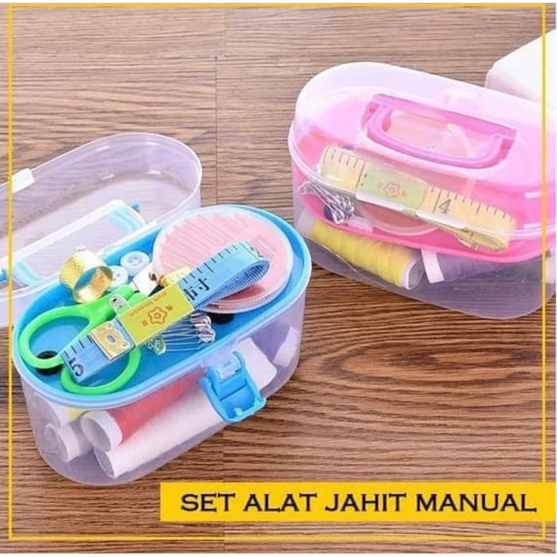 Alat jahit box set serbaguna