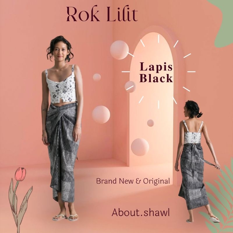 Rok Lilit Lapis Hitam Sejauh Mata Memandang