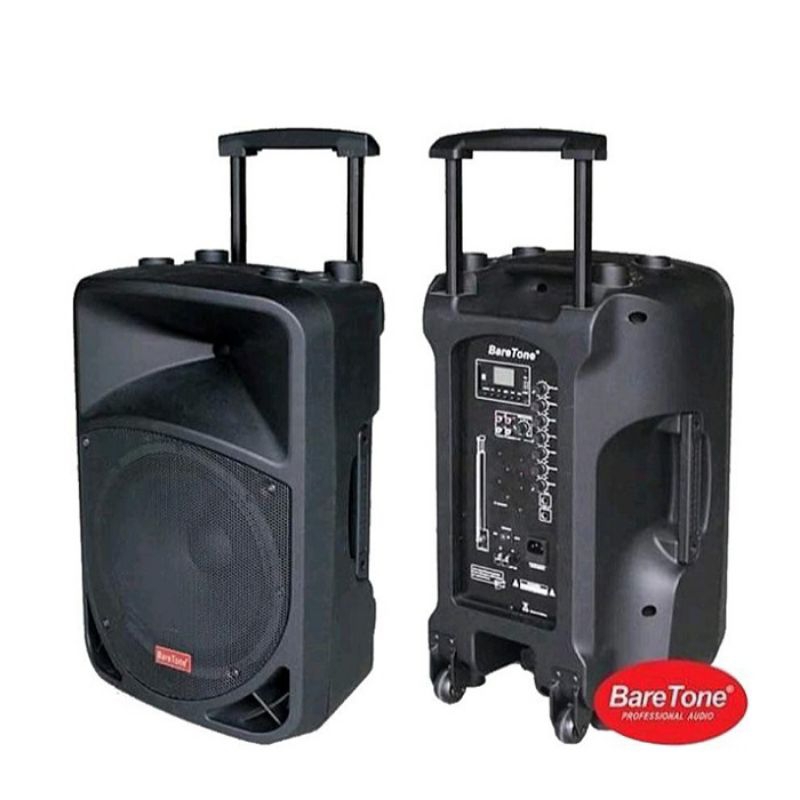 amply speaker aktif wireles portable 12bwr 12 bwr 12inch [hrg khusus *beli langsung* dtng]