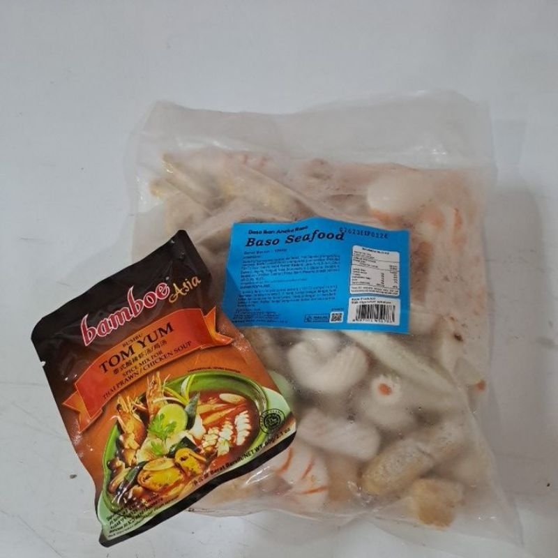

mix baso ikan 1kg dan bumbu tomyam