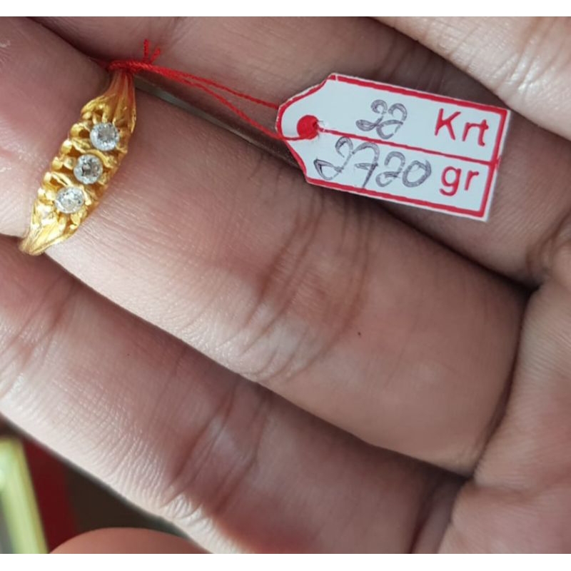 cincin emas kadar 22 karat