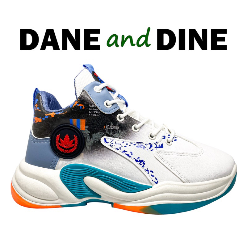 Sepatu Sneakers Olahraga Basket Running Import ORI Dane and Dine - B1