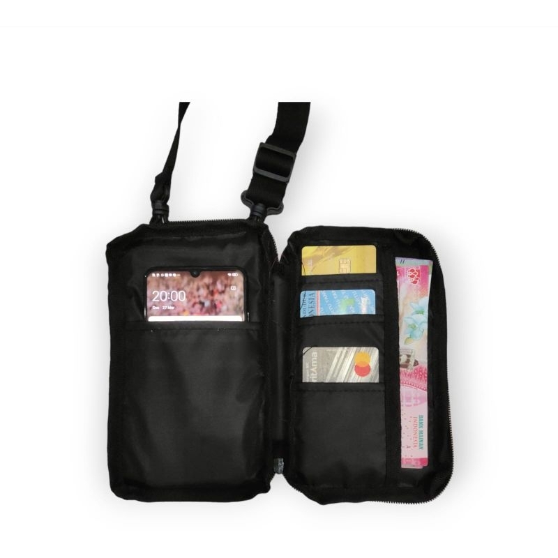 Tas Slingbag Hp Hanging Wallet / Slingbag Sako Pria Wanita