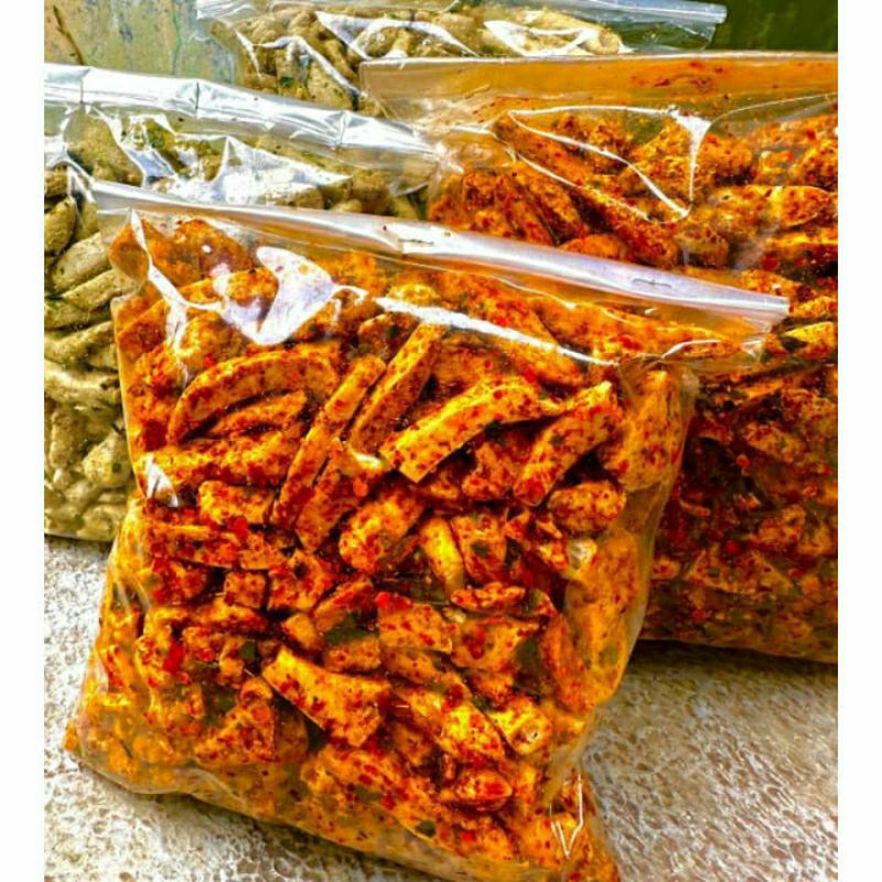 

basreng bandung viral pedas daun jeruk kemasan 1kg