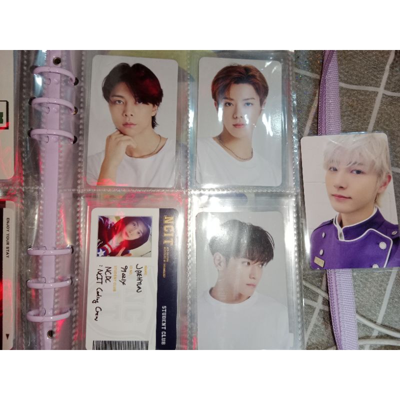 PC PHOTOCARD NCT SG22 BENEFIT TAEYONG YUTA JOHNNY RENJUN JAEHYUN
