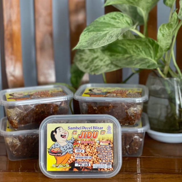 

Sambal Pecel Blitar "JIDU" 250 gram (Tidak Pedas-Sedang-Pedas)