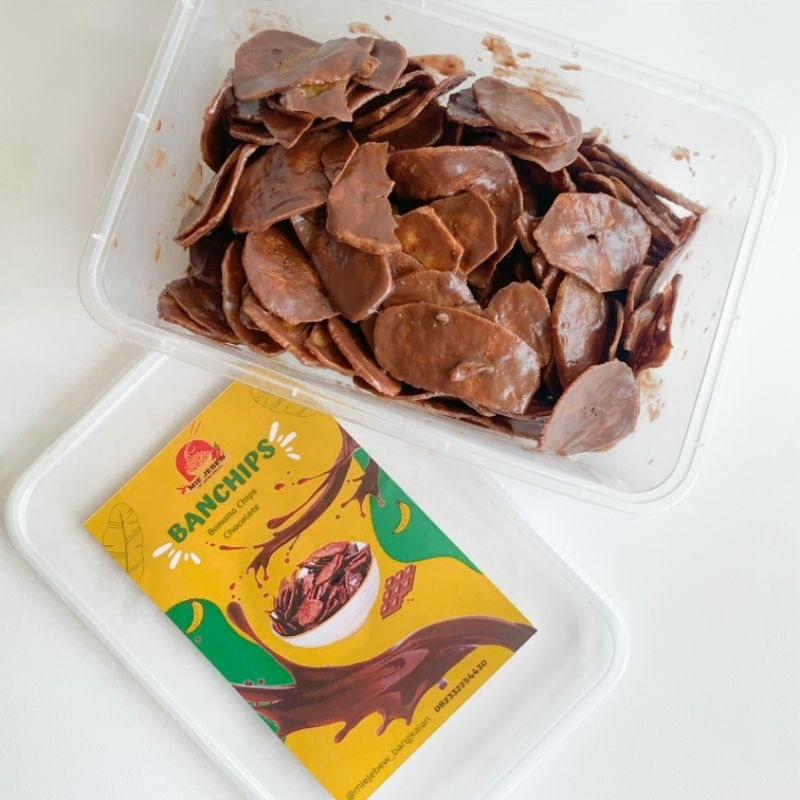 

BANCHIPS keripik pisang coklat lumer