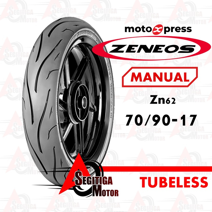 Ban Zeneos 70/90-17 ZN62 Tubeless