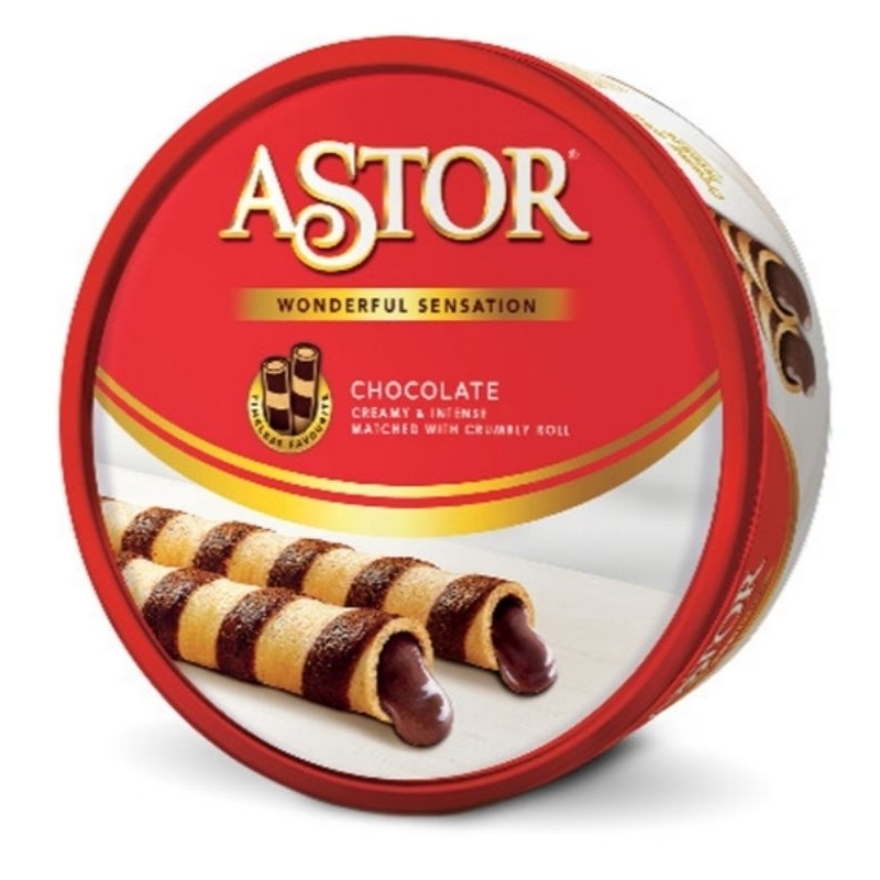 

Astor Wafer Stik 156 gram kaleng