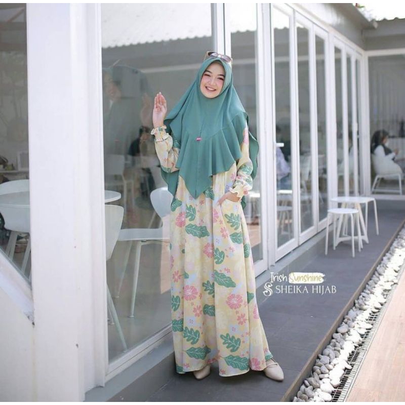 Irish Dress Sunshine by Sheika Hijab Preloved