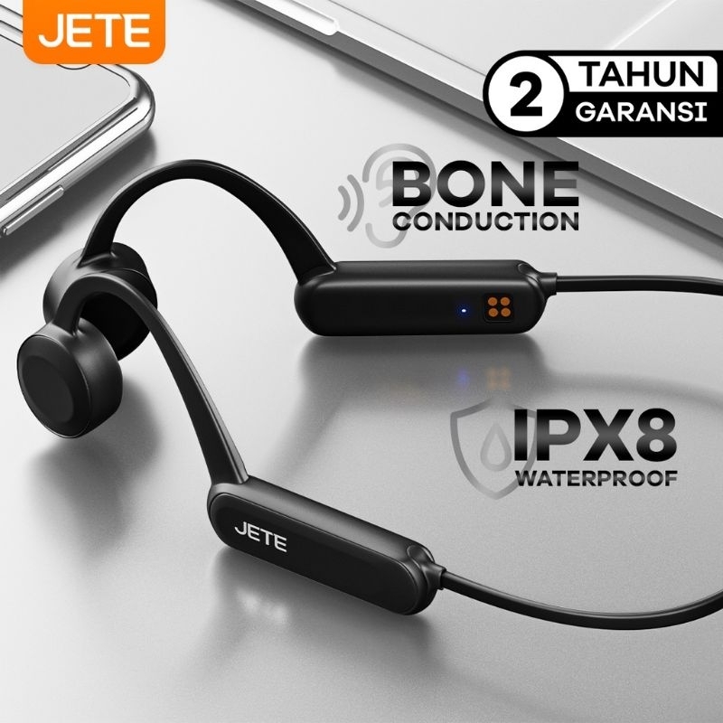 Sport Headset Bluetooth Jete Openear 2 IPX8 Bone Conduction - Garansi 2 Tahun | Jete Openear 2 IPX8