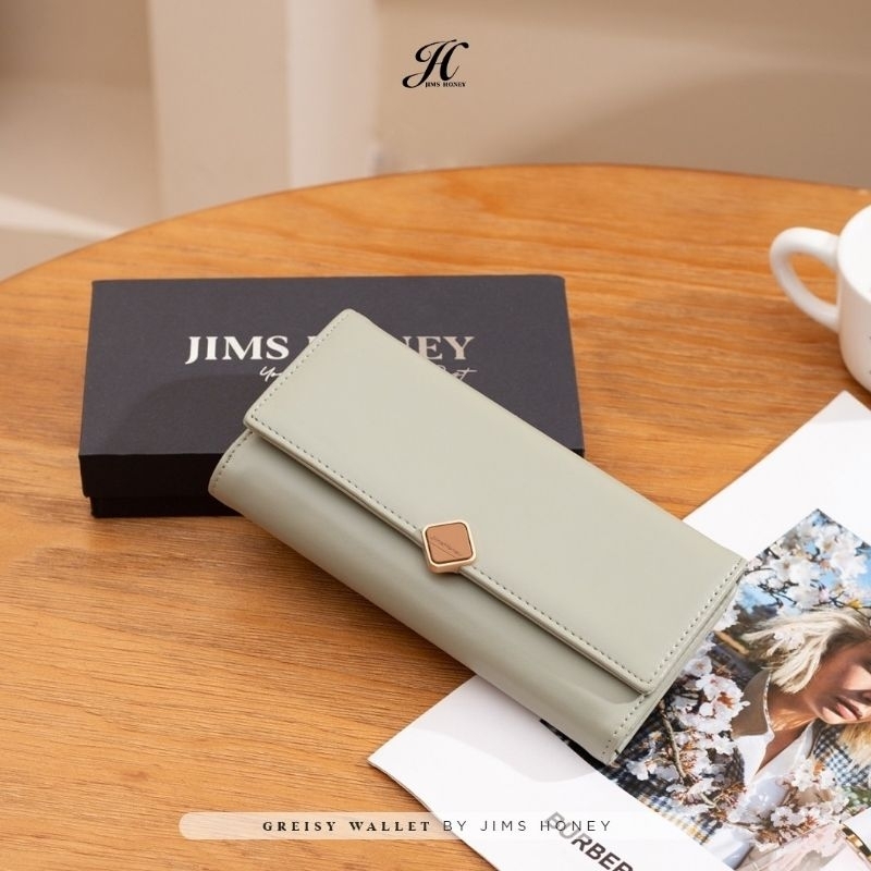 Jimshoney - Greisy Wallet Dompet Panjang Include Box