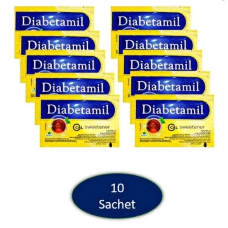 

Diabetamil Sweetener (10 Sachet)