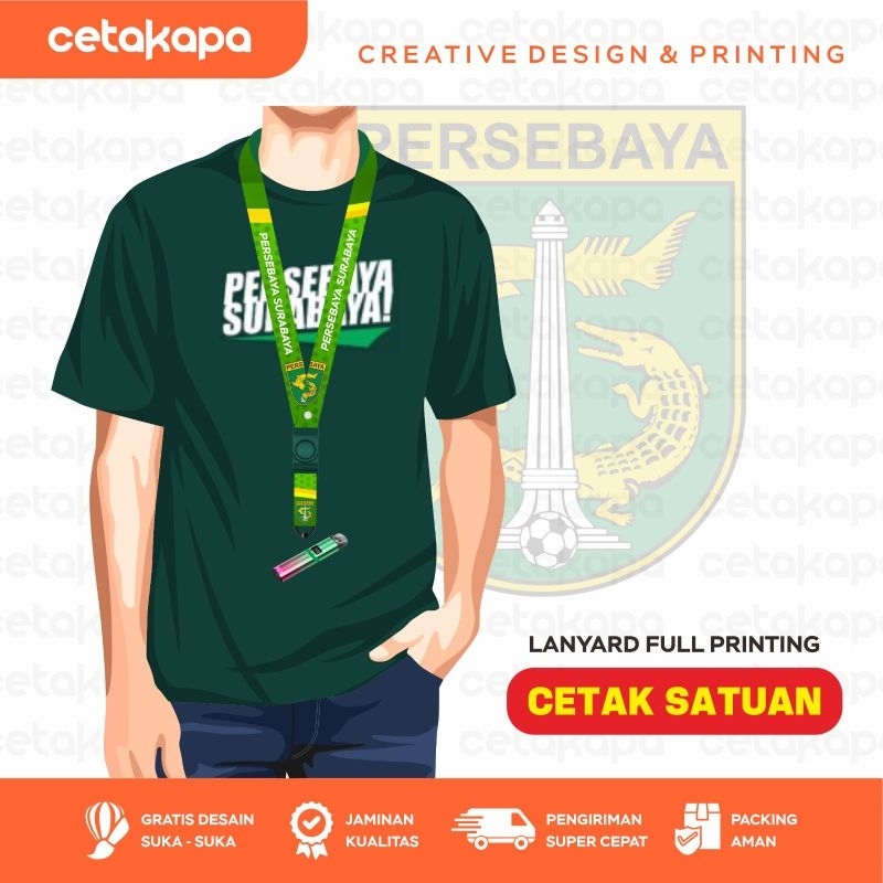 

Lanyard Custom CETAK SATUAN