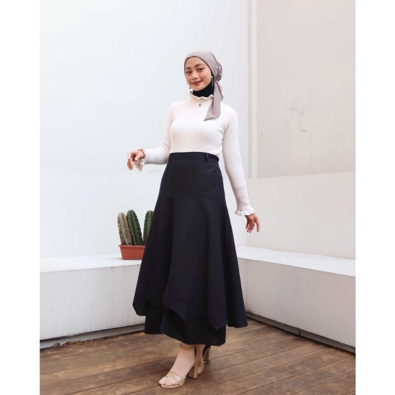 ROK WANITA POLOS BASIC / ROK POLOS KOREAN A732 - 782