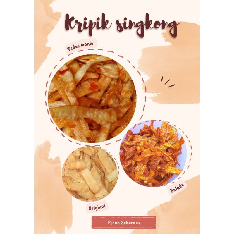 

Kripik singkong rebus