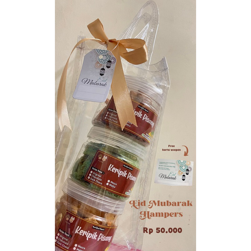 

Eid Mubarak Hampers Keripik Pisang