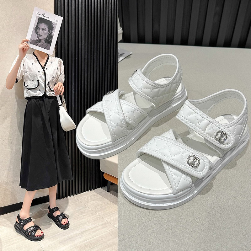 (HZ) Sandals Velcro Premium Wanita ZD506