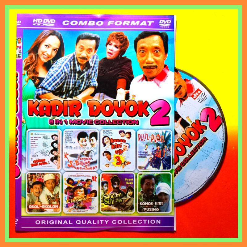 Kaset Film Indonesia jadul Koleksi KADIR & DOYOK Vo. 2 Pilihan Terbaik.