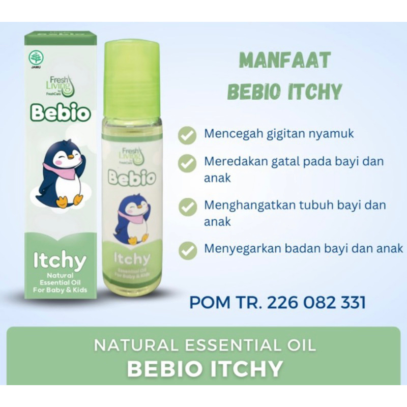 Fresh living bebio 9 ml ( minyak esensial bayi )