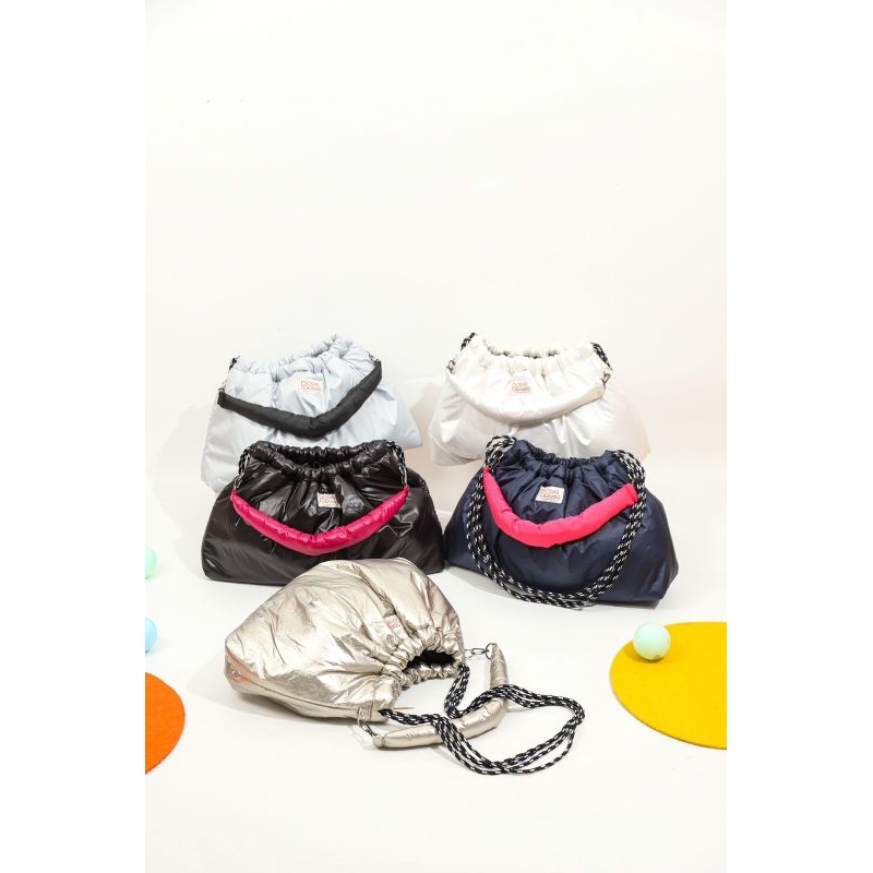 Puffy Bag Kerut Selempang