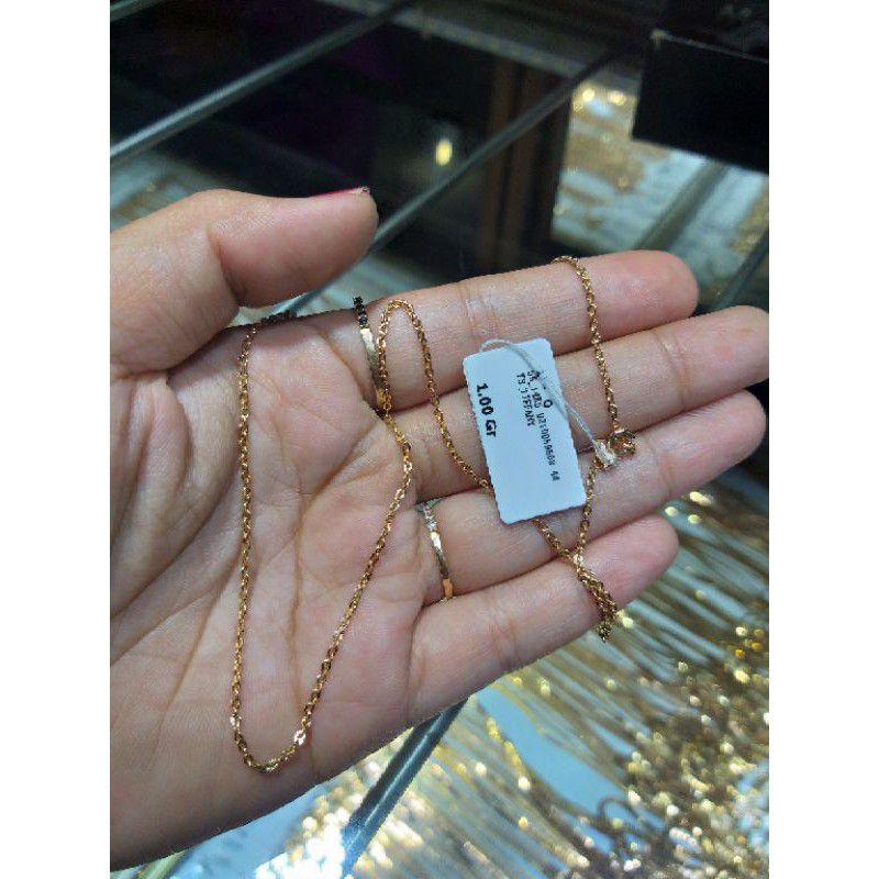 Kalung Rantai 1gram Semar nusantara