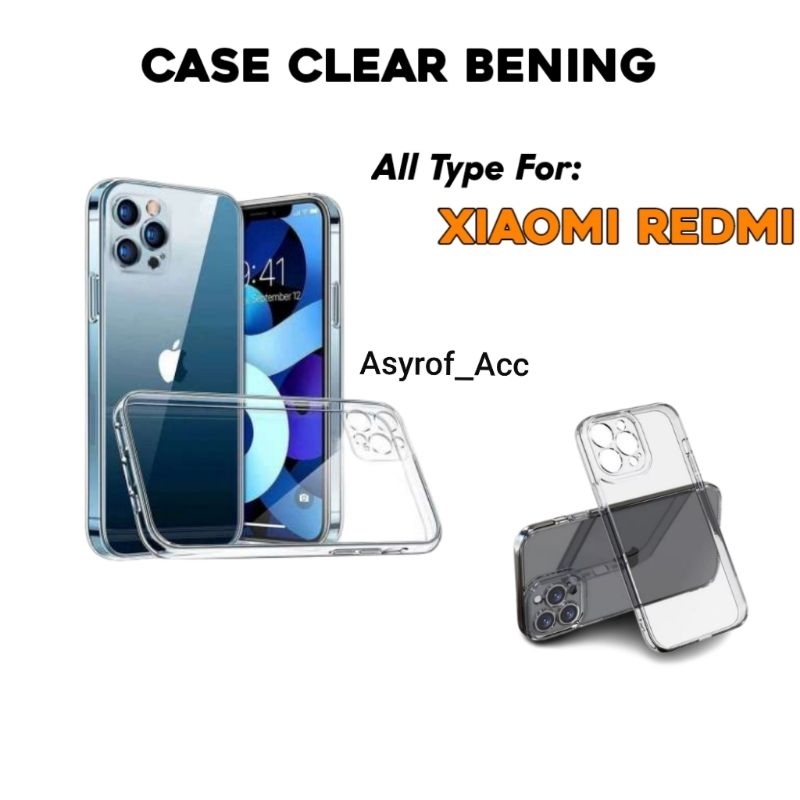 Silikon transparans/bening tebal type hp xiomi/redmi 9C
