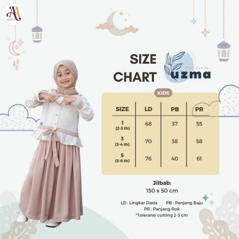 Gamis Uzma Kids A2kids