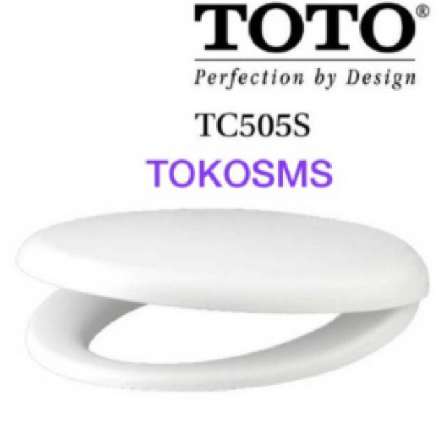 Tutup kloset toto TC505S dudukan kloset TC505W kloset toto