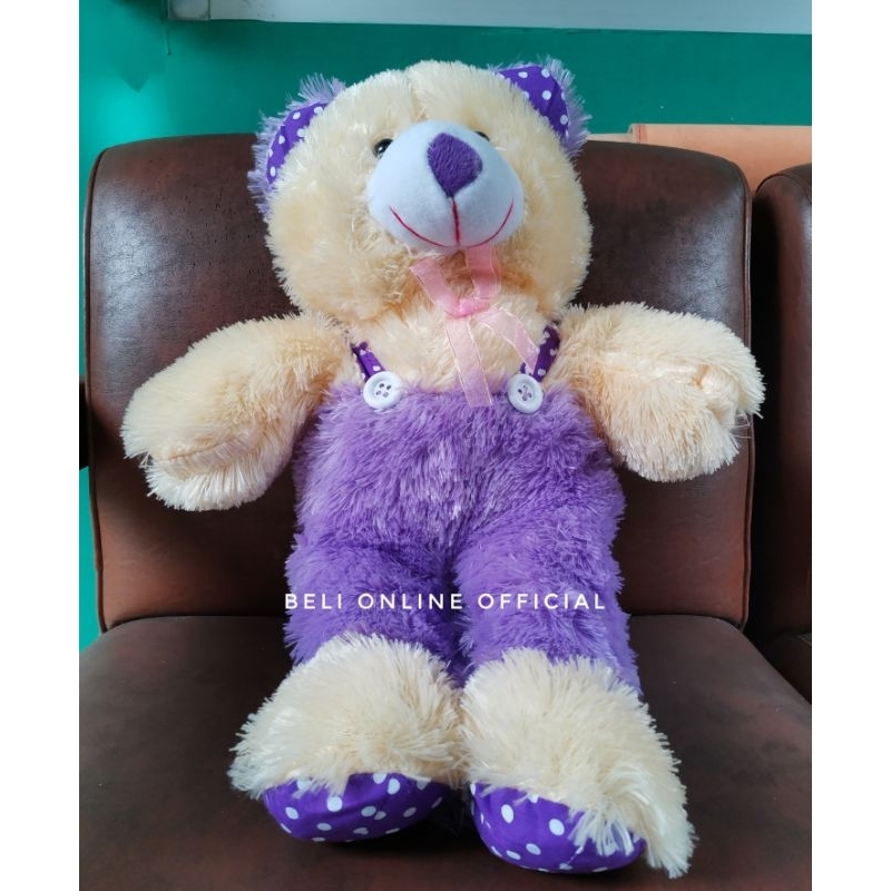 Boneka Beruang Teddy Bear Jojon Ukuran L 50 CM / Boneka Panda Jojon Bahan Halus Termurah