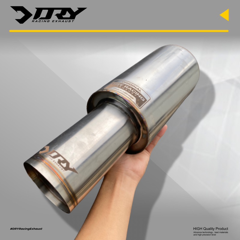 Knalpot Racing Mobil DRY Racing Exhaust Type X6