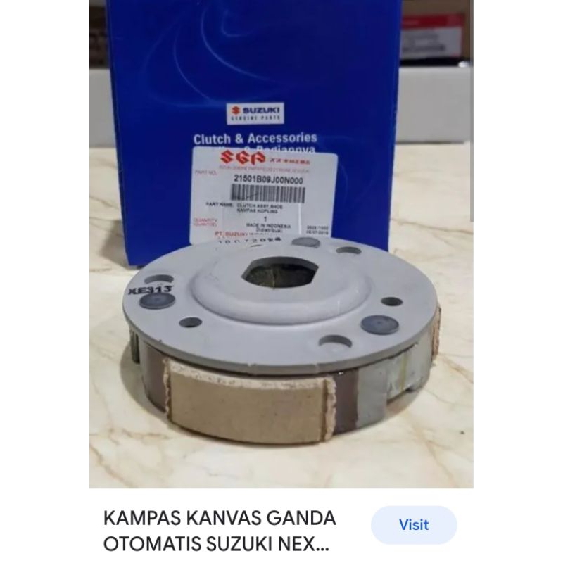 kampas ganda original suzuki nex 100%  pnp honda  set